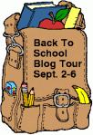 Back to School Blog Tour Sept. 2-6   